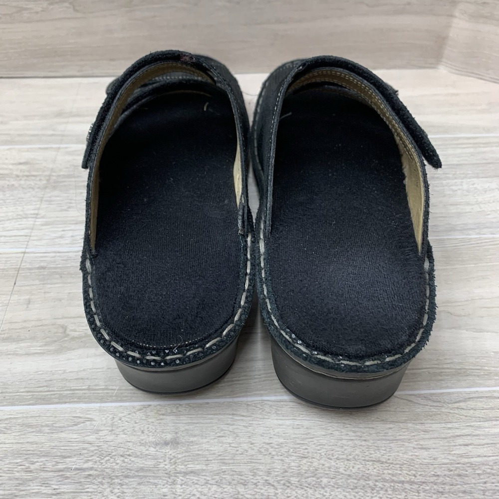 Finn Comfort Cremona Sandals Black Leather Triple Strap Comfort Shoes 5 - Picture 5 of 11